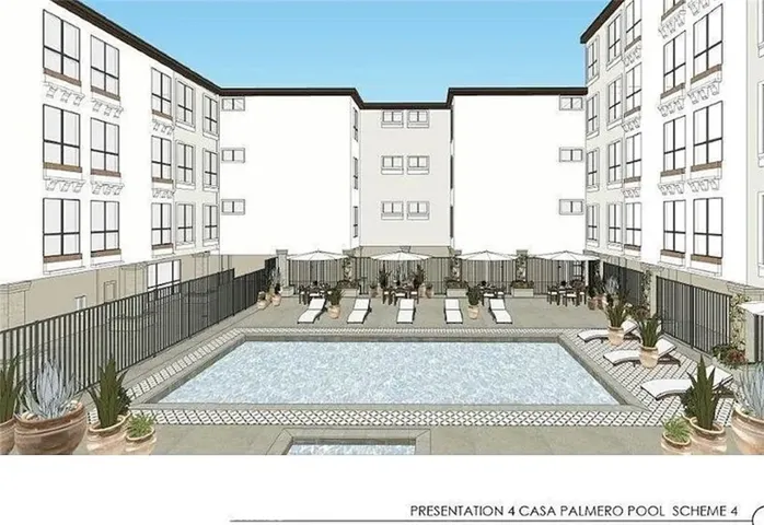 Pool + Jacuzzi Rendering