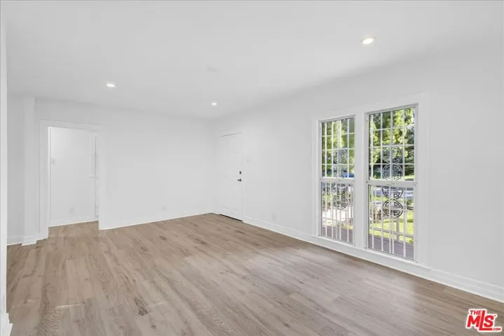 front unit living room facing