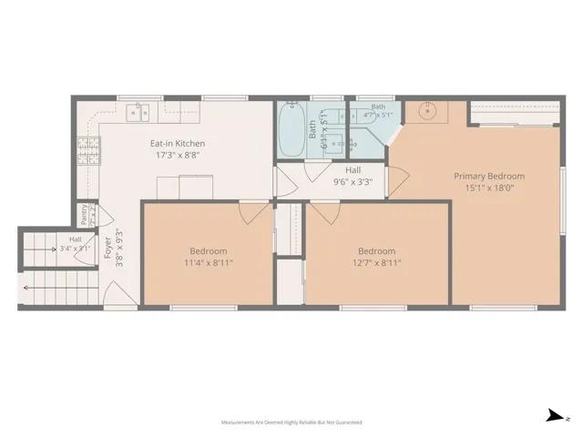 Main residence - 3 bedrooms