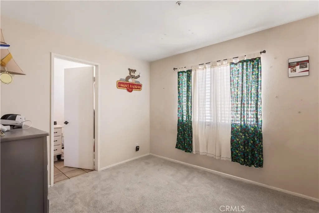 Third bedroom attached to Jack and jill bathroom