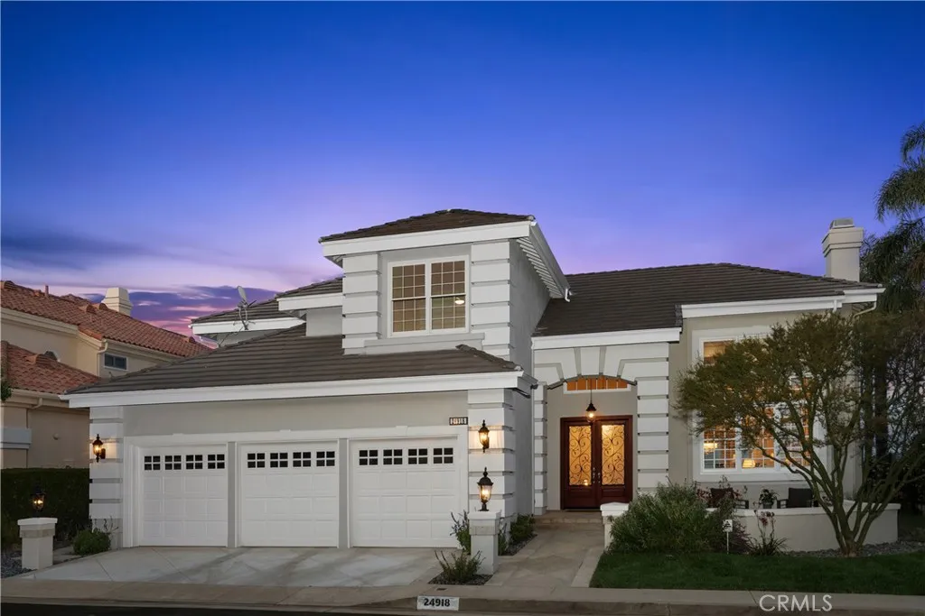 Twilight exterior view