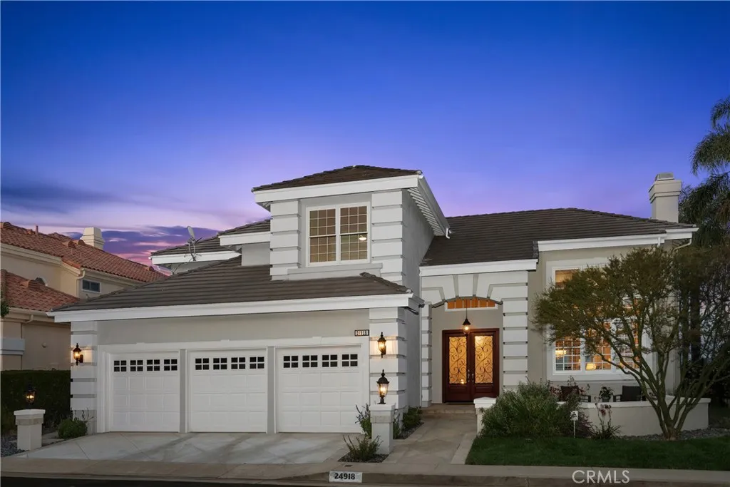 Twilight exterior view