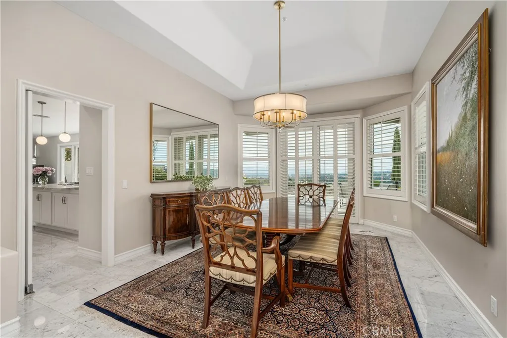 The property features a kitchen remodel completed in May 2025, with design and construction services provided by S Becker Enterprises. Interior design and staging were curated by Victoria Dyer Designs of Westlake Village.