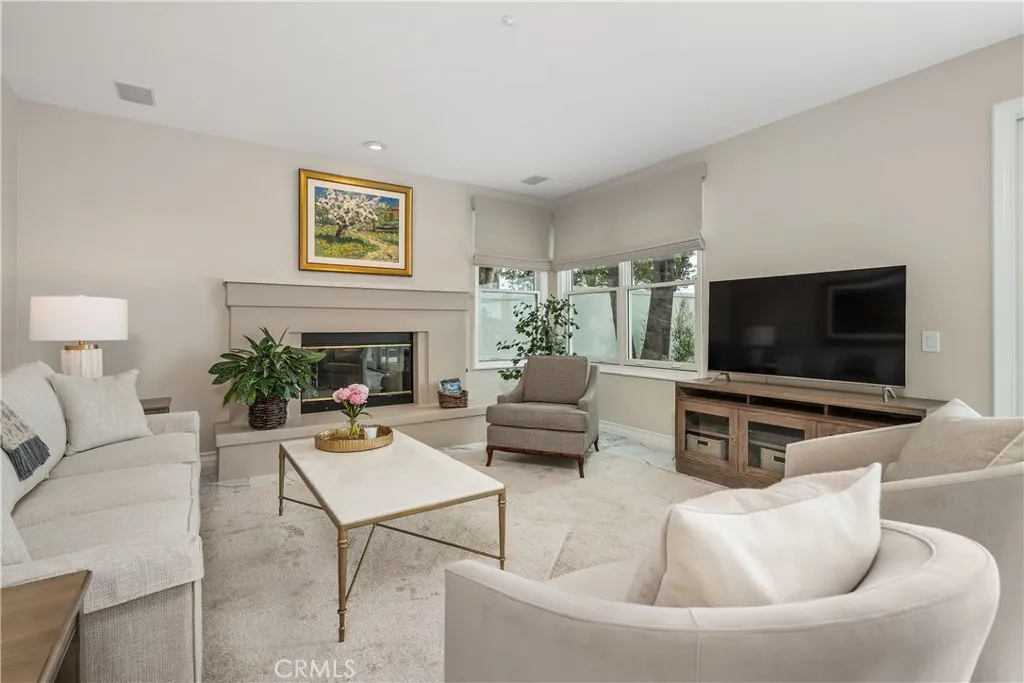 Family room looking into Kitchen