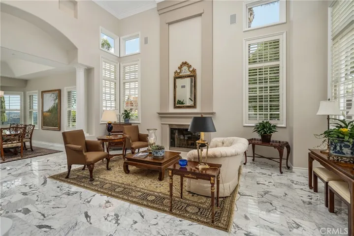 Luxury Dining Room with Access to Outdoors