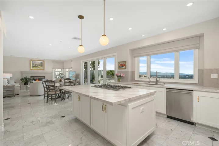 Dry Bar with Wine Refrigerator