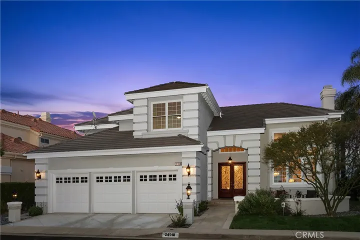 Twilight exterior view
