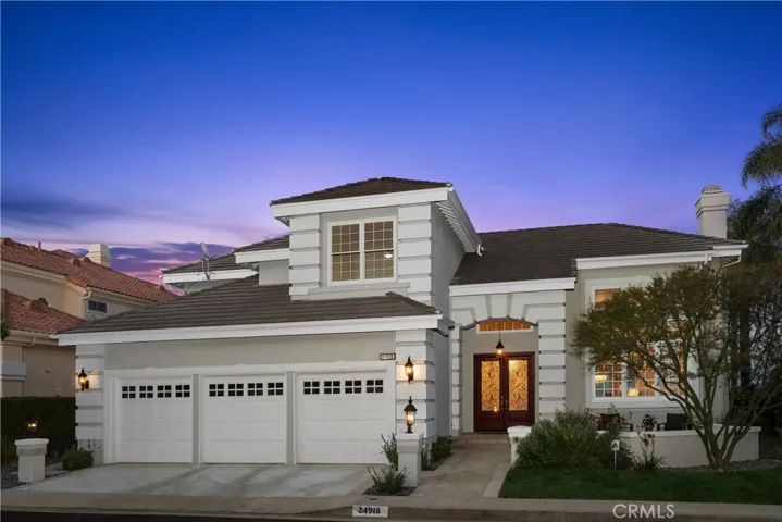 Twilight exterior view