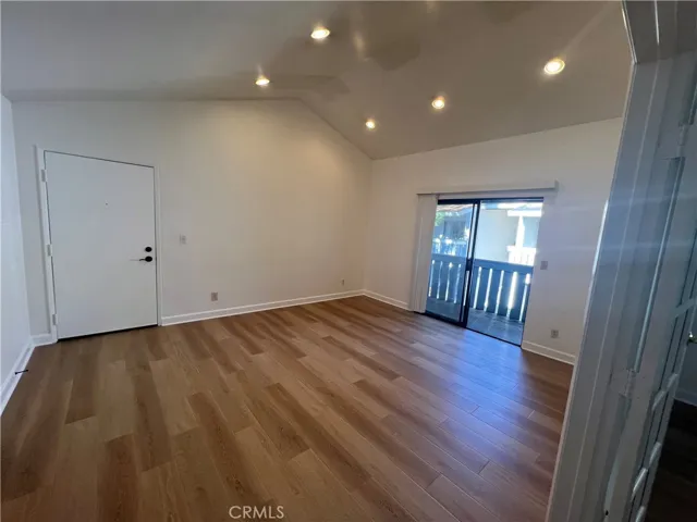 Livingroom looking at Balcony sliding door