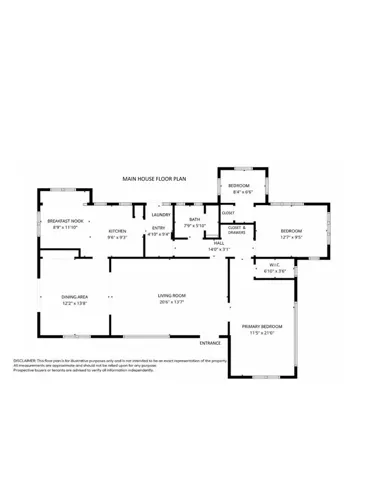 Front House Floor Plan