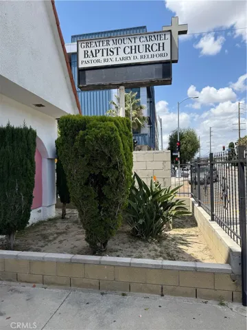 Front of Church Signage