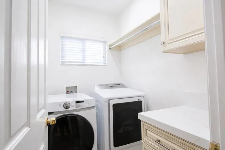 laundry area