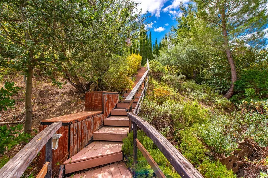 Stairs to Viewing Area