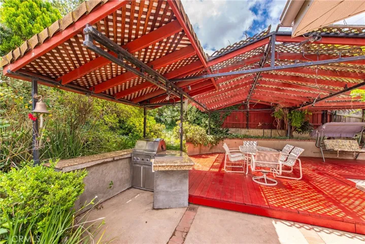 Patio with Outdoor Grill