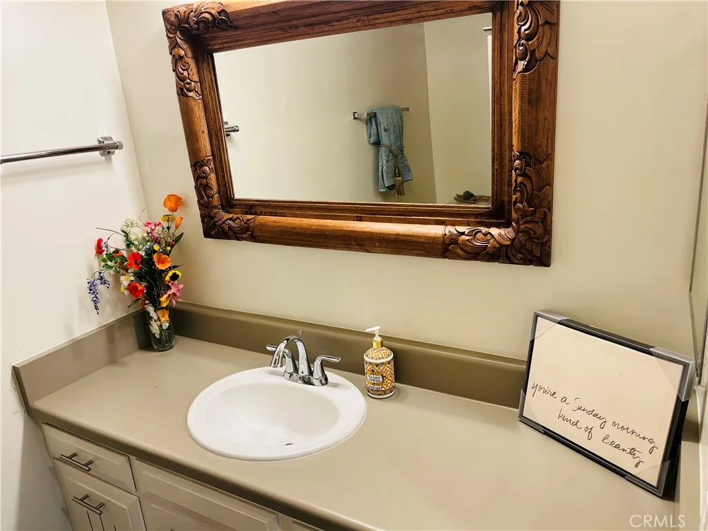 New counters in both bathrooms