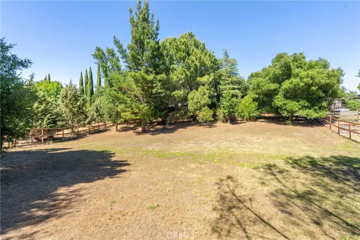 This open area could also be fenced off and be an area for animals or 4H projects.