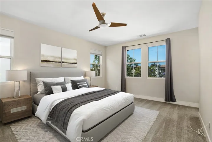 Primary Bedroom Virtually Staged