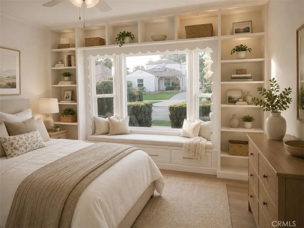 Bedroom -Staged