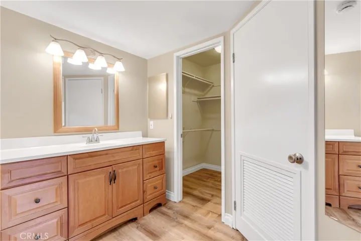 Bathroom next to Walk-in Closet
