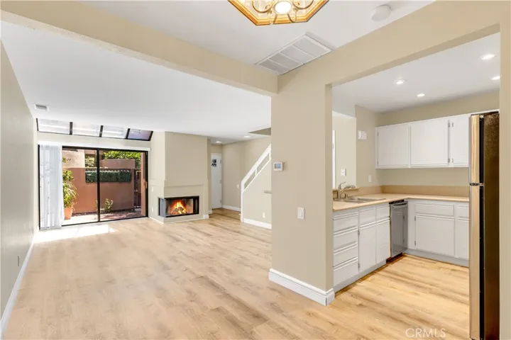 Open Concept Kitchen, Dining Room and Living Room