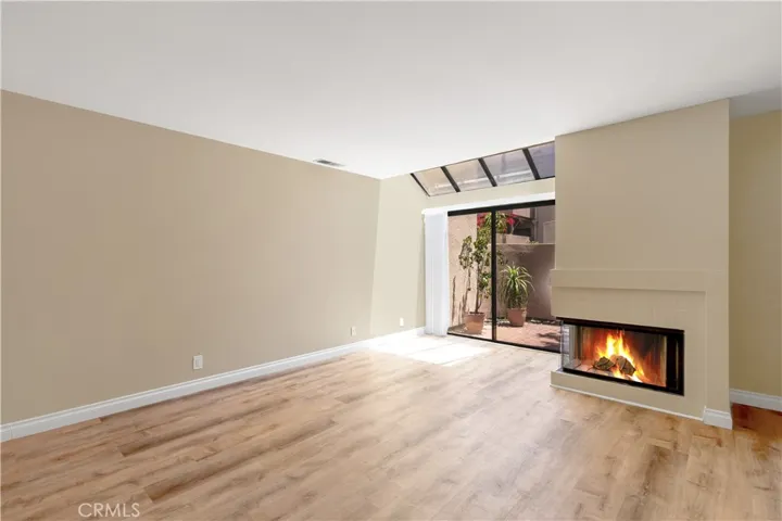 Well sized Living Room with Cozy Fireplace.