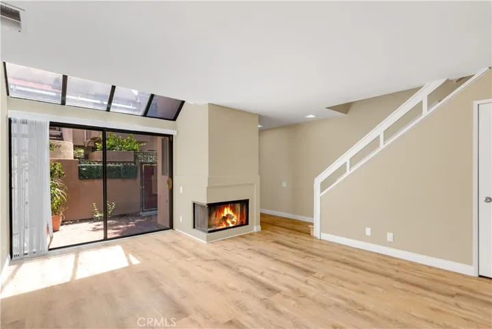 Large Transom windows in the Living Room