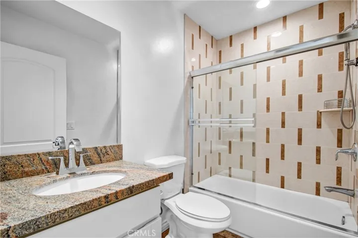 Updated upstairs hall bathroom