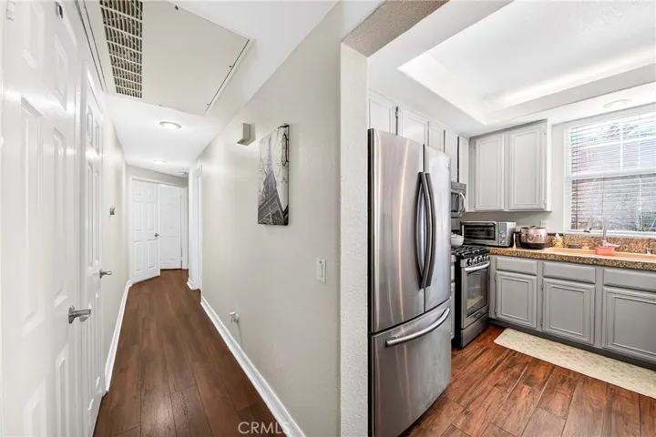 Hall way & Kitchen