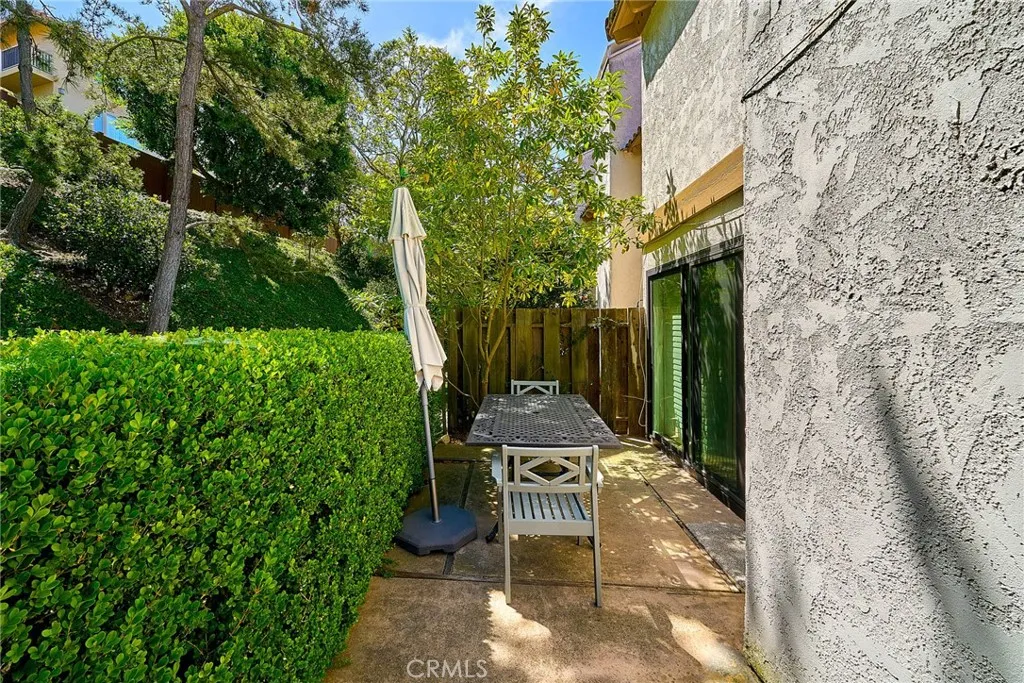 Private Back Patio