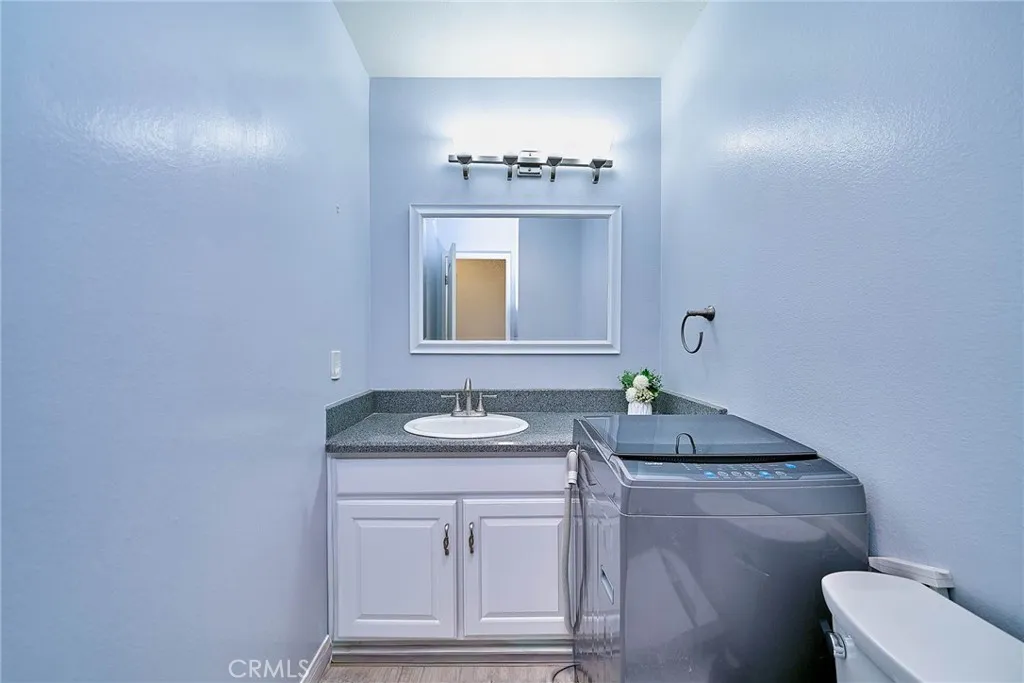 Downstairs bathroom.