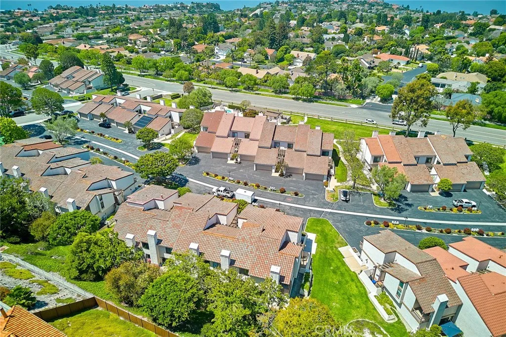 The few units in this quiet community.