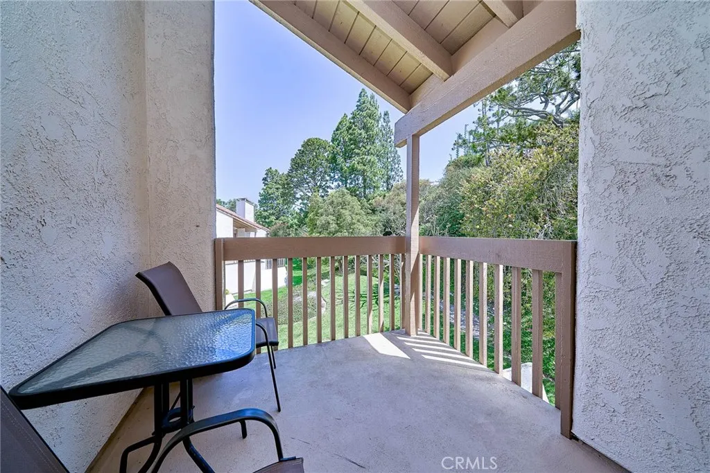 Balcony area for the second bedroom