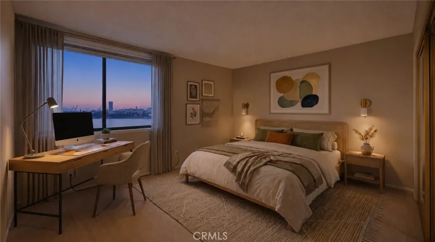 1140 E. Ocean Blvd #315 virtually staged and digitally enhanced.