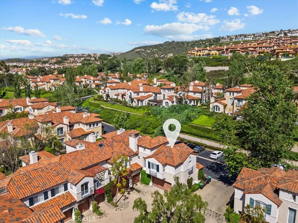 Drone view of 1 Roma Ct.