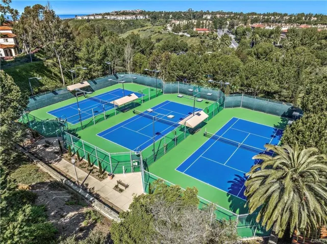 Tennis courts in master HOA