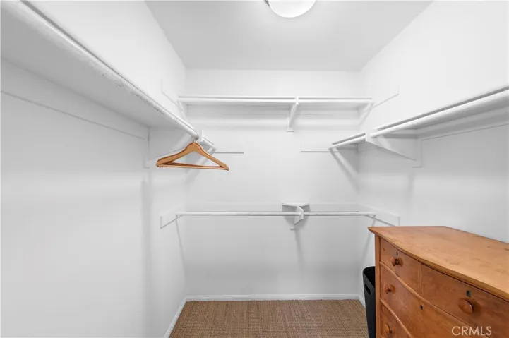 Primary closet