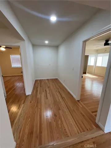 work station hall - cabinets being installed