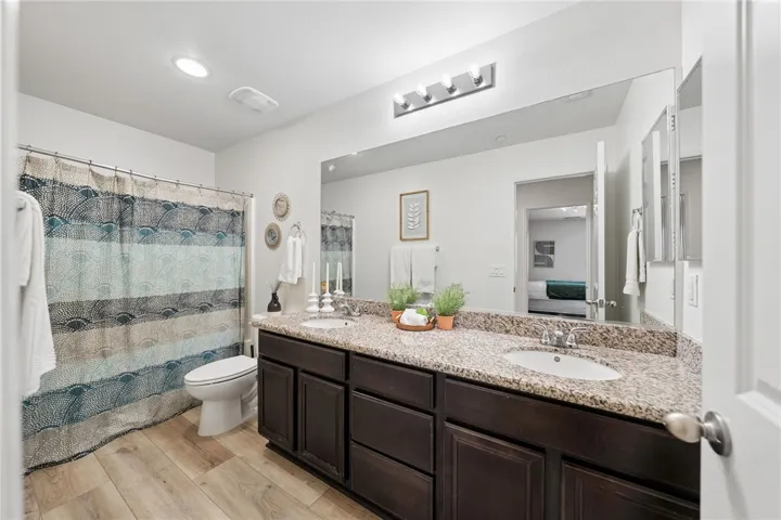 Secondary bathroom