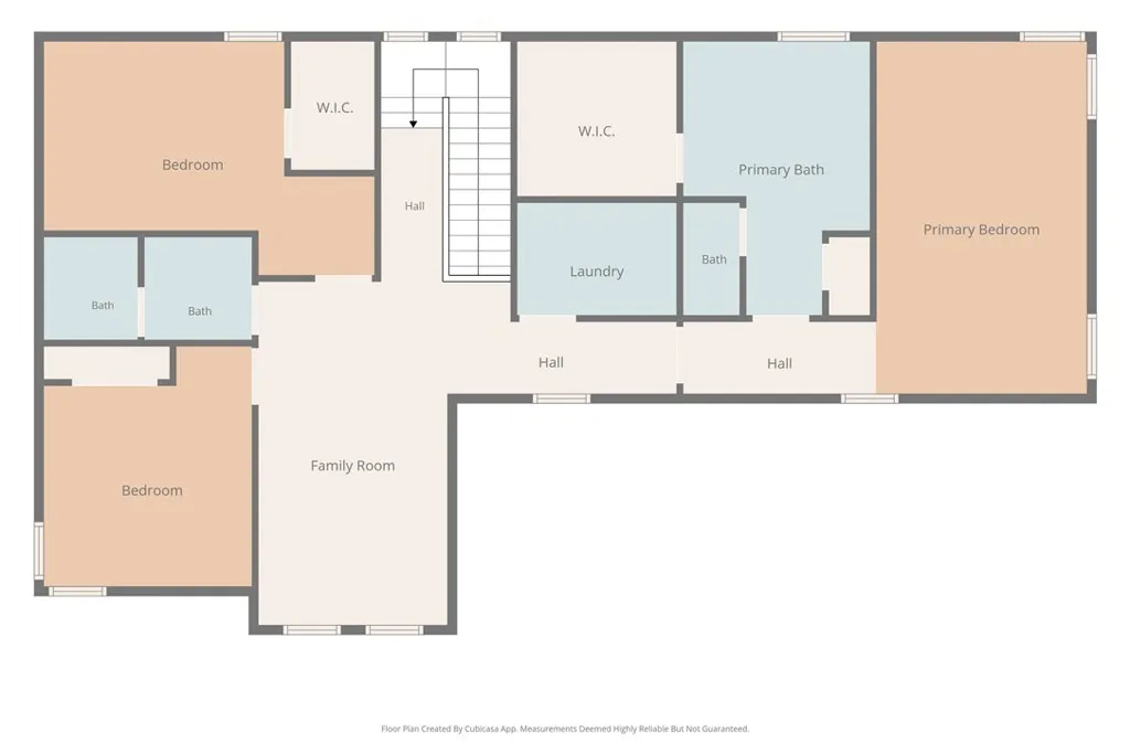 2D Second Floor-plan
