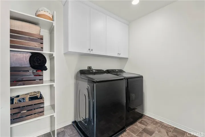 Upstairs Laundry Room with Storage