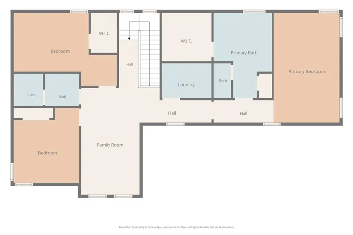 2D Second Floor-plan
