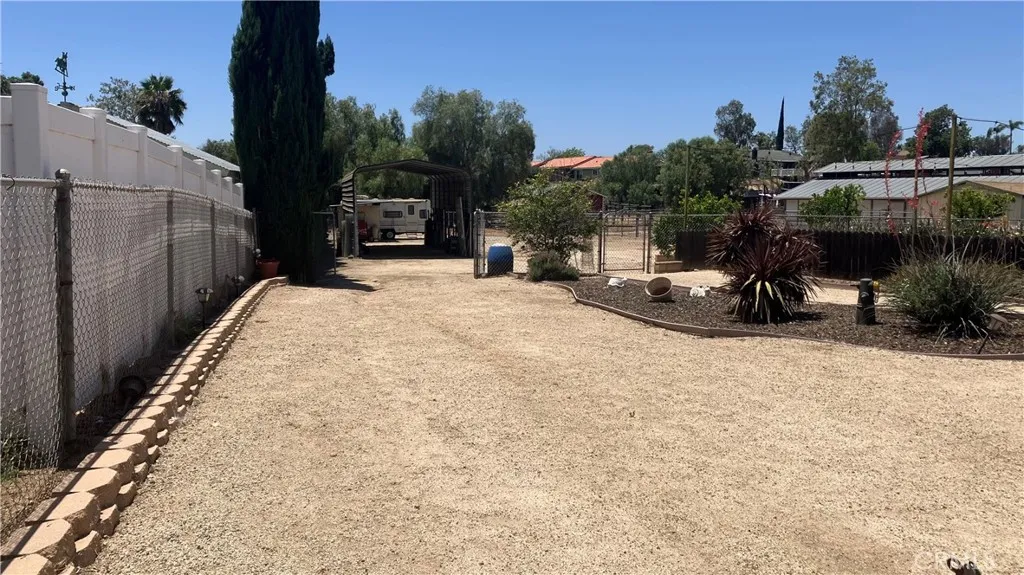 RV access and covered parking