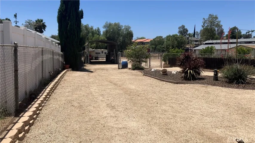 RV access and covered parking