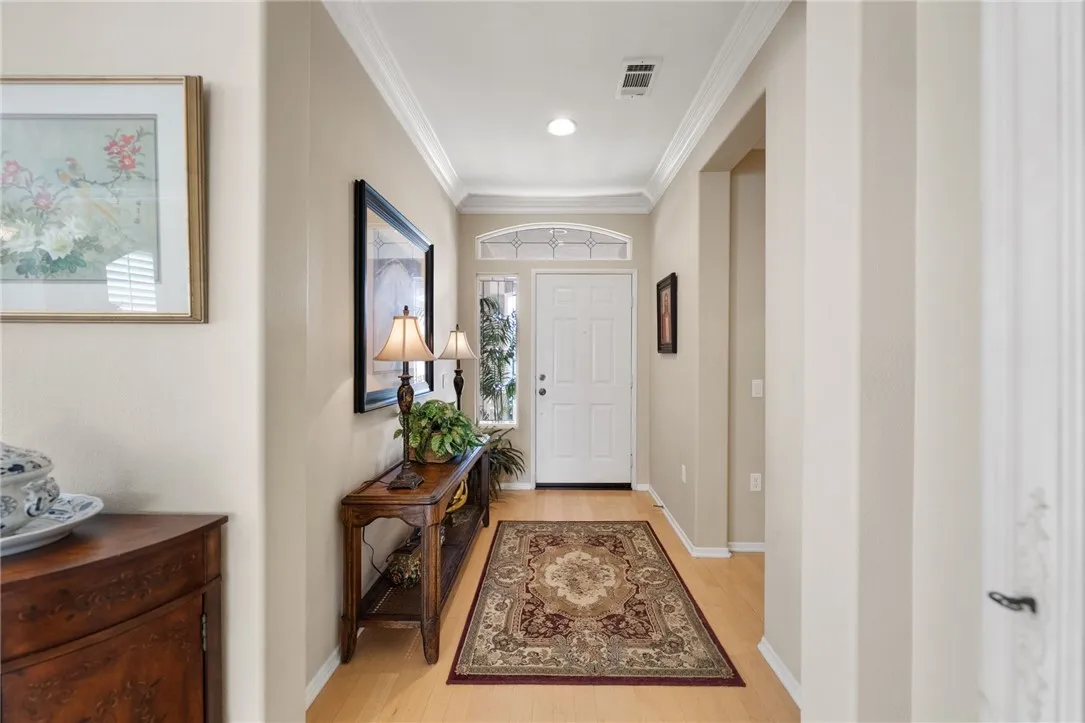 Inside foyer