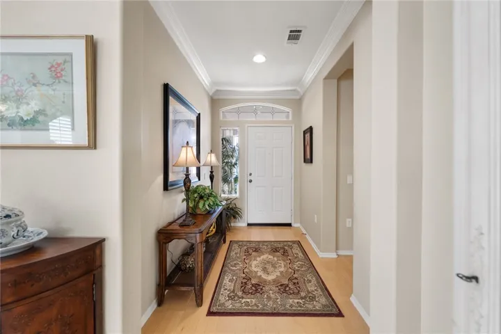 Inside foyer