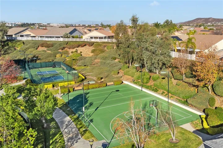 Bocce ball and putting greens