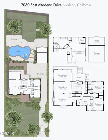 2060 E Altadena Dr Floorplan
