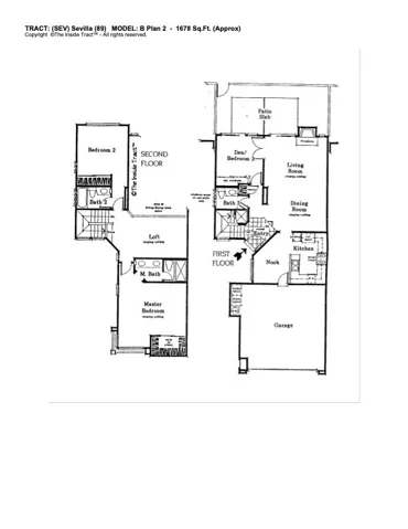Builder floor plan