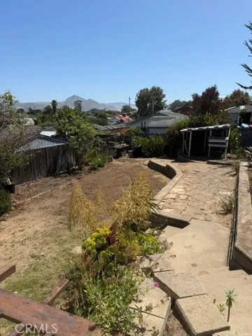 VIEW OF BACKYARD