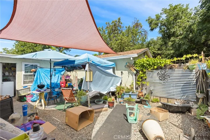 Duplex - 1701 Sheridan - Backyard area.